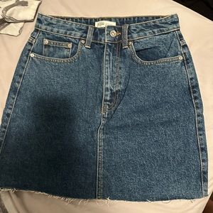 ZARA denim skirt